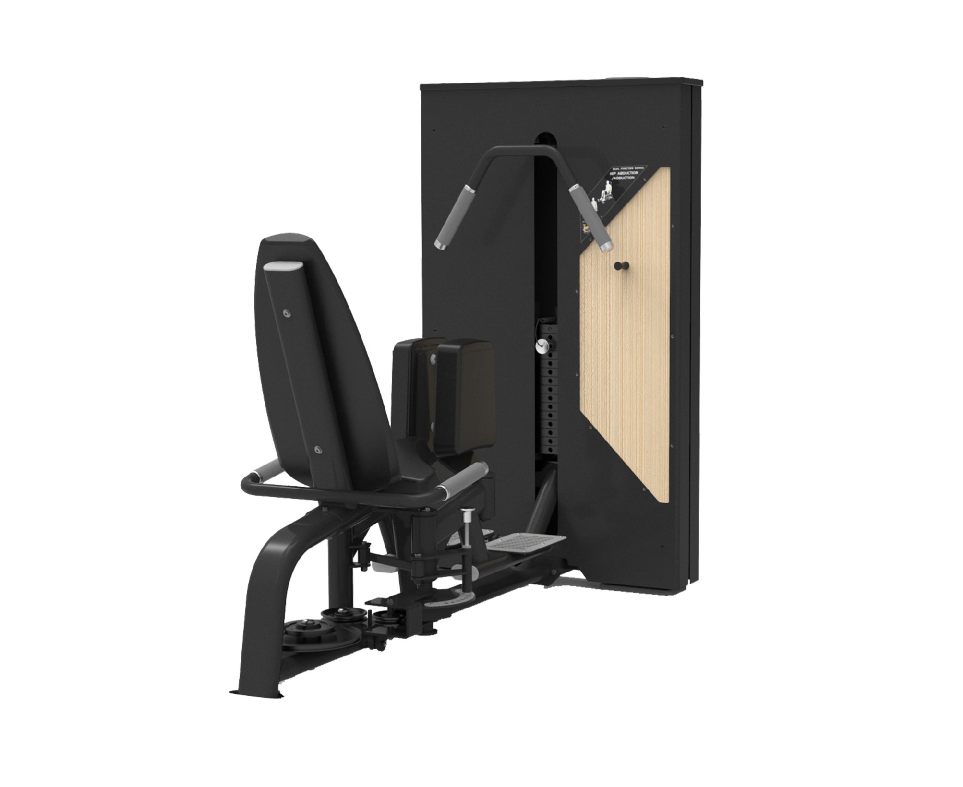 蝴蝶式胸肌训练器(图2)