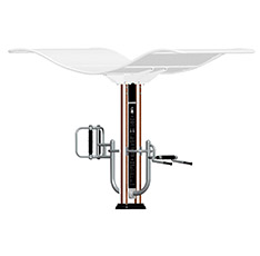 双柱腰背按摩器(图7)